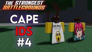 best 20+ Cape IDs in The Strongest Battlegrounds