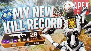 MY NEW KILL RECORD! - PS4 Apex Legends