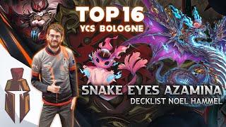 TOP 16 YCS BOLOGNA - SE FS AZAMINA - HAMMEL Noel