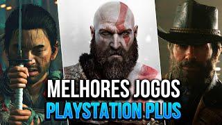 OS 50 MELHORES JOGOS DA PLAYSTATION PLUS ATUALMENTE! (PS PLUS ESSENTIAL, EXTRA E DELUXE)