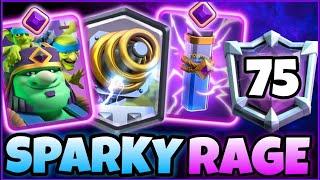 Top 70 with Goblin Giant Sparky Rage Deck.!