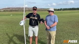 MIchael Wargo Flies the FMS 2500mm ASW-17 powered Sailplane   With Beginner bonus footage