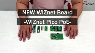 [Introducing] NEW WIZnet Board | WIZnet Pico PoE Board