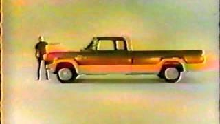 Dodge Pickups TV commercial (1973)