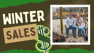 Making Money in Winter with Fruit Trees!!