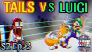 Tails Vs Luigi - Cartoon Beatbox Battles