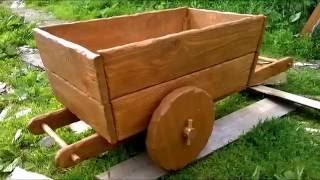 декоративная тачка для сада/decorative wheelbarrow for the garden