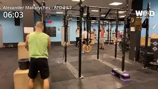 Makarychev Alexander, athens throwdown 2020, elite, wod 2