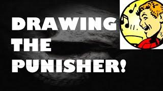 Marvel Comics THE PUNISHER drawing demo by Ethan Van Sciver!