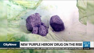 New “purple heroin” drug on the rise