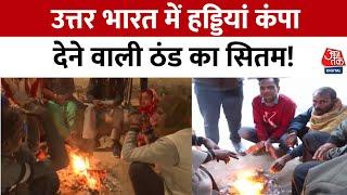 Cold Weather: शीतलहर का कहर, उत्तर भारत में पारा लुढ़का, Rajasthan में भी कड़ाके की ठंड | Cold Wave