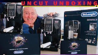 UNCUT UNBOXING || UNBOXING DELONGHI DINAMICA || AUTOMATIC COFFEE MACHINE