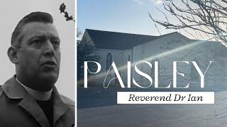 Lord Bannside the Rev Dr Ian Paisley 6 April 1926 – 12 September 2014 First Minister of N Ireland