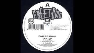 Fayleine Brown – True Love - (Instrumental Mix)