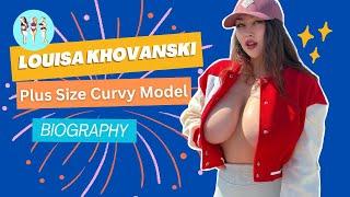 Louisa Khovanski | Plus Size Curvy Model on Haul | Instagram | Bio | WIKI | @curvymodels