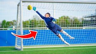 11 Years Old Bundesliga Goalkeeper on Fire 