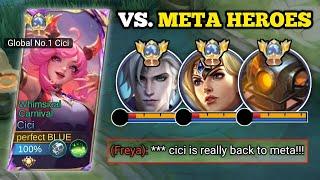 REASON WHY CICI IS BACK TO META!‼️ (100% broken!) | CICI BEST BUILD AND EMBLEM 2024 -MLBB