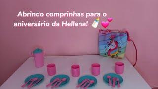 Comprinhas para o aniversário da Hellena! {Canal Sophia Lima}