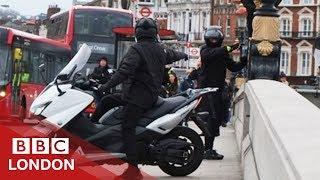 The 'boy-snatch' moped gang have been jailed - BBC London