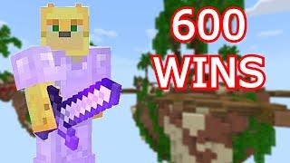 I Got 600 Wins In Cubecraft Eggwars! - Minecraft PS4 Servers!