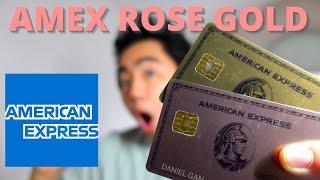 AMEX ROSE GOLD IS COMING TO CANADA!