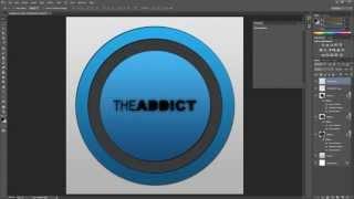 Photoshop CC Tutorial - Clean Professional Logo