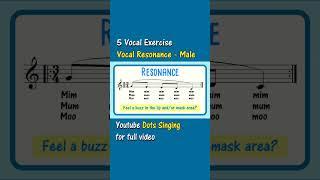 Master Art of Vocal Resonance in 5 Simple Singing Exercises #shorts #dotssinging