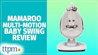 mamaRoo Multi-Motion Baby Swing from 4moms Review!