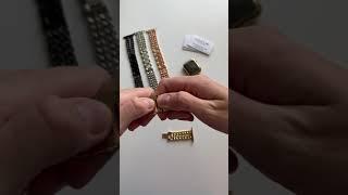 The top way on how to resize the Double Row Apple Watch Chain Band