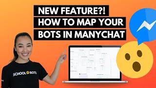 New Feature! How To Map Out Your Messenger Bot in ManyChat