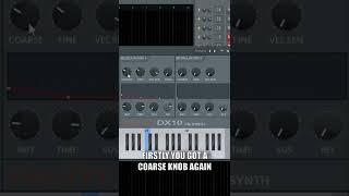 How To Make 80s Synths In FL Studio 20 #shorts