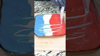 Homemade Red White & Blue Treat #shorts #thesweetshop #billionaire #baking