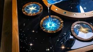 The Best Galactic Table with Starry Ceiling Projection Made with xTool S1