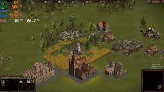 Cossacks 3 Казаки 3 -  Core i3-10100 + UHD Graphics 630 test