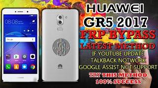 How to Bypass FRP GOOGLE ACCOUNT LOCK Huawei GR5 2017 Latest method /Without PC/100% Done