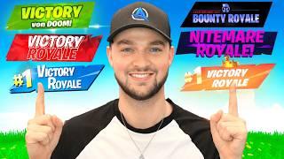 Evolution of *EVERY* Fortnite Victory Royale!