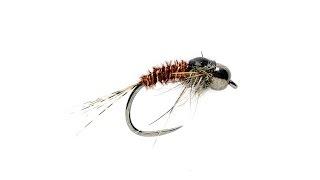 Pheasant Tail Grub Tungsten Beadhead Barbless Nymph from Fulling Mill