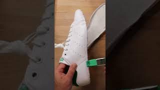 adidas Stan Smith + On Roger Centre Court Sole Swap Sneaker Mashup #shorts