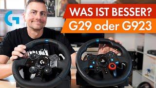 Lenkrad-Vergleich: Logitech G29 oder G923 - Welches Wheel fährt besser?