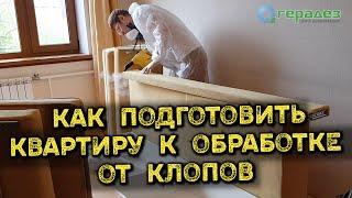 Обработка от постельных клопов — КАК ПОДГОТОВИТЬ КВАРТИРУ для максимального результата