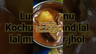 #food #A housewife 's diary (Debi) lunch menu