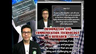 Information and Communication Technology - A Research