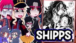 ||Uppermoons+Muzan reacting to WEIRD SHIPPS|| \\/// ◆Bielly - Inagaki◆