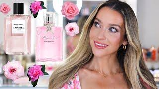 NEW CHANEL PARIS AND DIOR ROSE ESSENCE PERFUME REVIEW