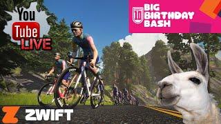 Lama LIVE: GPLama's ZWIFT 10 Year Birthday Bash Ride!