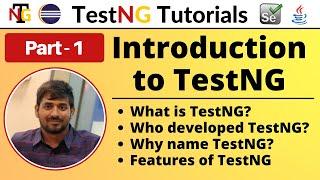 P1 - Introduction to TestNG | TestNG | Testing Framework |