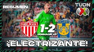 Resumen y goles | Necaxa 1-2 Tigres | Liga Mx - CL2025 J10 | TUDN