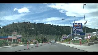 Driving in Kamloops - British Columbia (BC) Canada - Tour of the City