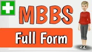 what is MBBS Full form