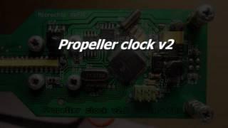 Propeller clock v2